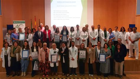 El Área De Gestión Sanitaria Sur De Sevilla Recibe La Certificación De