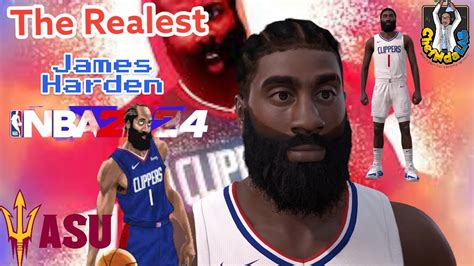 The Realest James Harden The Beard NBA 2k24 Face Creation Kobe