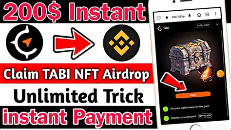 Instant Claim Nft Tabi Nft Airdrop Instant Claim Free Binance