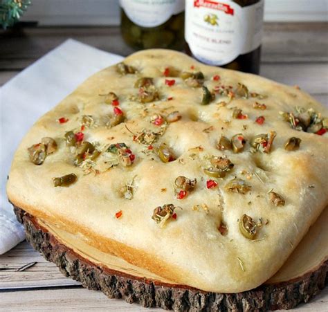 Homemade Focaccia Bread Recipe With Olives And Garlic