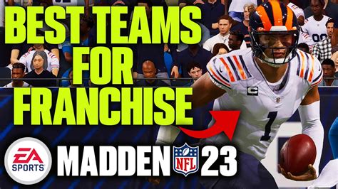 Madden 23 Best Teams To Start A Franchise With Today YouTube