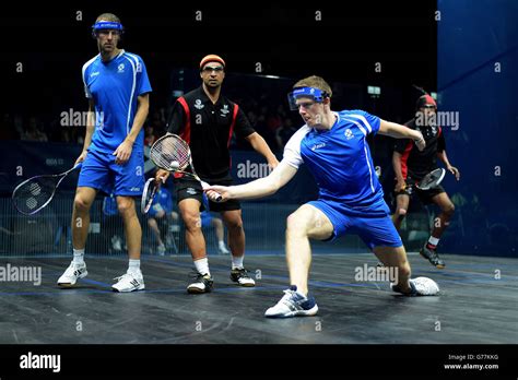 Team Scotlands Stuart Crawford Left And Greg Lobban During Their Men