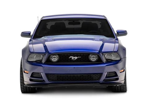 Mustang RP Style Front Chin Spoiler Matte Black 13 14 Mustang GT V6