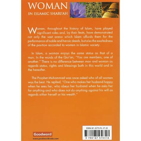 Islamic Books:: Woman in Islamic Shari‘ah [MLB 81128] - Islamic Books ...