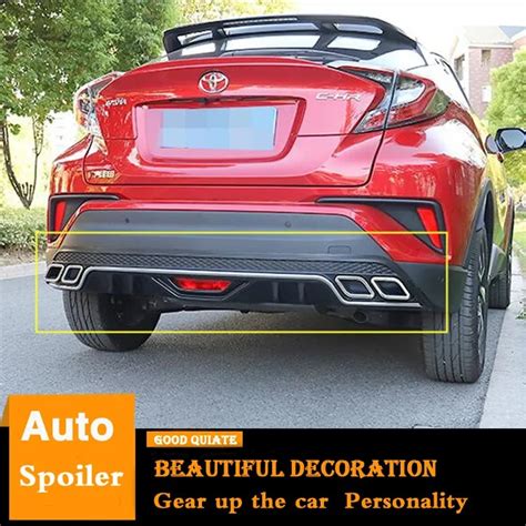 For Toyota C Hr Rear Bumper Diffuser Bumpers Protector For