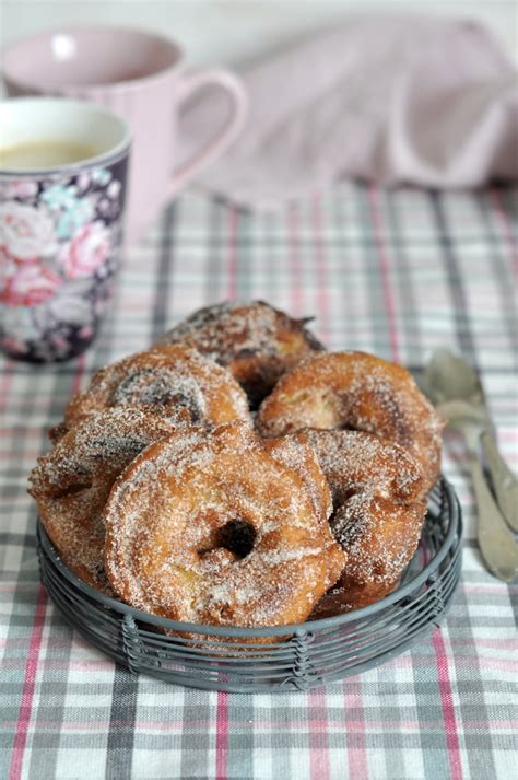 Receta De Buñuelos De Manzana Y Canela Apple Fritters