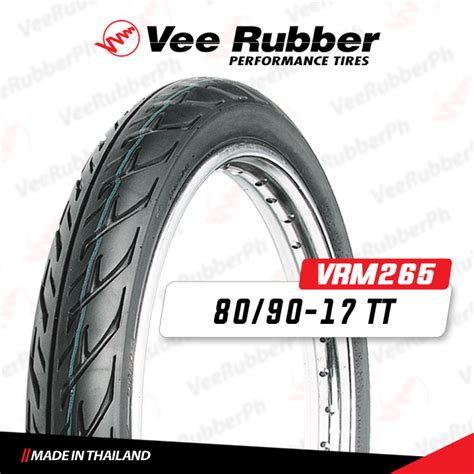 80 90 17 VRM265 TT VEE RUBBER FALCON 80 90 17 Tubetype Motorcycle