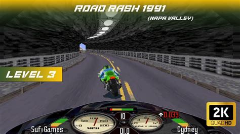 Road Rash 1991 Napa Valley Level 3 YouTube