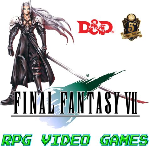 Final Fantasy Sephiroth Dnd E Final Fantasy Vii Character Art Hd