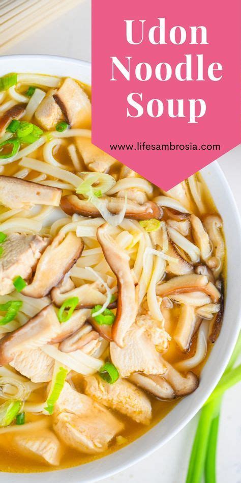 Chicken Udon Noodle Soup Artofit