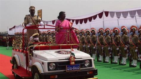 President Murmu Srisailam Visit