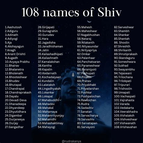 Best Baby Names Related To Lord Shiva With Meanings Artofit