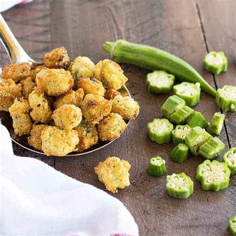 Fried Okra | The Blond Cook