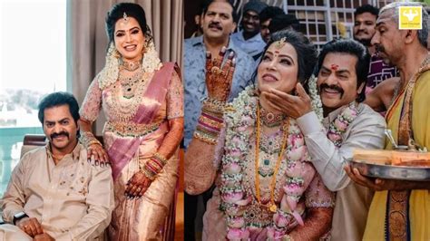 Comedy Actor Redin Kingsley And Serial Actress Sangeetha Wedding Video