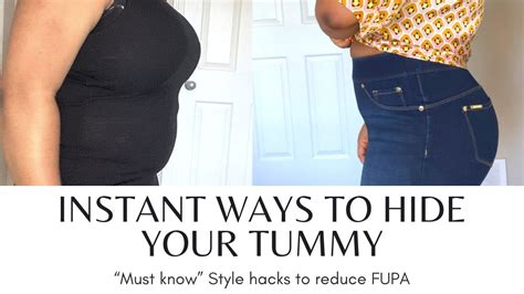 How To Hide Your Tummy Instantly Style Tips You Never Knew Youtube