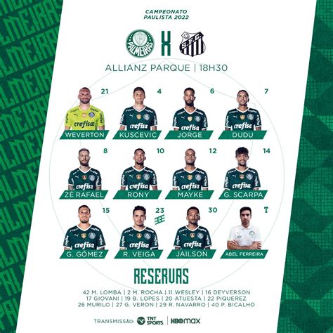 Estamos Escalados Para O Cl Ssico R Palmeiras