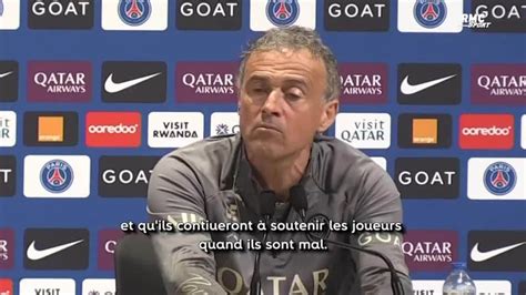 Psg Lorient Cest Un Top Joueur Luis Enrique Réconforte Kolo Muani