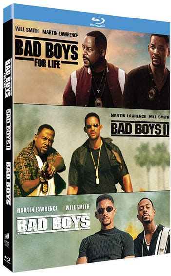 Bad Boys 3 For Life Blu Ray Dvd 4k Steelbook Coffret Intégrale