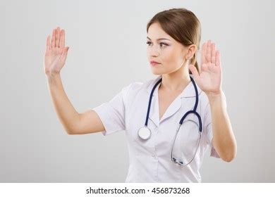Cute Nurse Brown Hair Nude Make Stock Photo Shutterstock