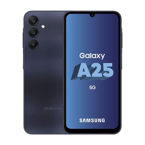 Smartphone Samsung Galaxy A G Double Nano Sim Go Bleu Nuit