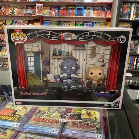 Funko Pop Deluxe Moment Thors House Miek Korg Thor Avengers