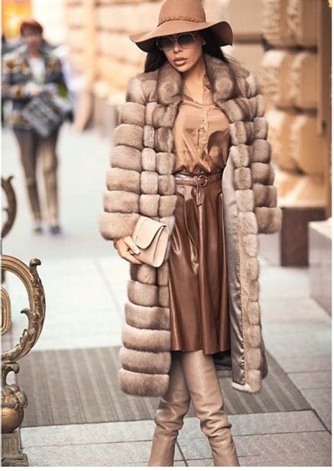 Fashion Glamour Style Luxury Fur Fashion Fur Coat Fashion Fur Coat