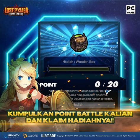 daily box reward kumpulkan lost saga remastered