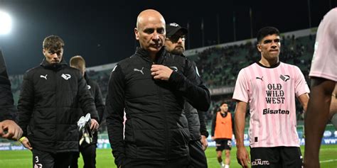 Palermo Corini Dopo La Disfatta Momento Doloroso Ma Per La Serie A