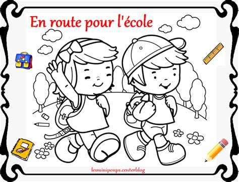 Coloriage Rentree Des Classes