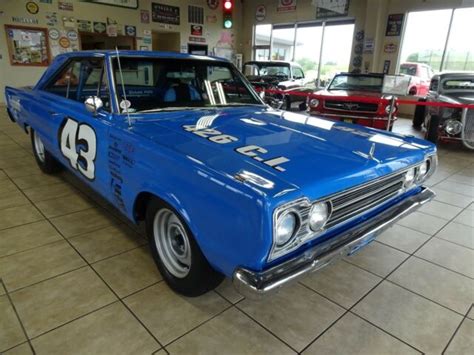 1967 Plymouth Belvedere Richard Petty Race Car 31043 Miles Blue ...