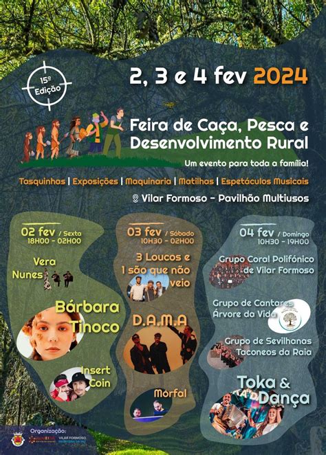 Feira de Caça Pesca e Desenvolvimento Rural 2024 Vilar Formoso