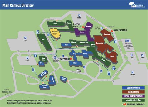 Parking Information | Butler Hospital