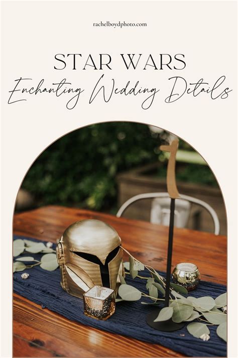 Star Wars Wedding Decor