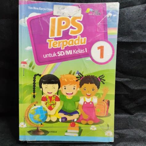 Jual Buku Ips Terpadu Kelas I Sd Ktsp Penerbit Erlangga Tim