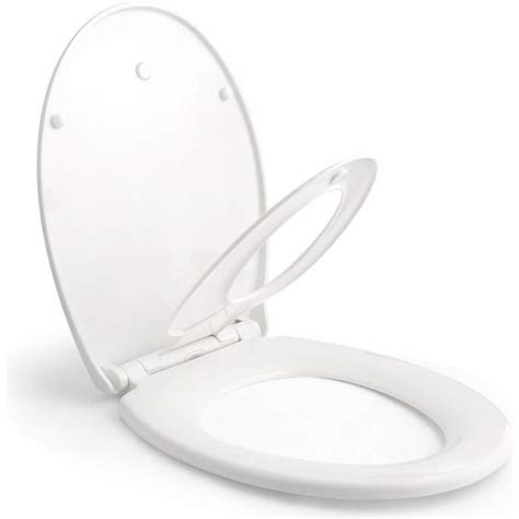 Abattant WC Familial HIMIMI Lunette de Toilette 2 en 1 avec Siège