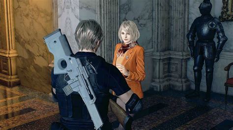 Ashley Attempts To Flirt With Leon In RESIDENT EVIL 4 REMAKE YouTube