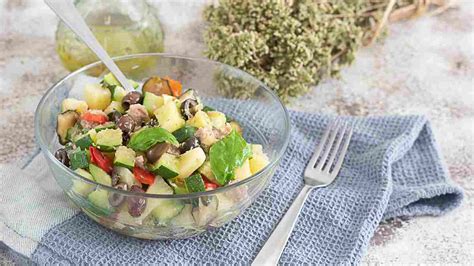 Salade de légumes au thon fraiche et légère Jo Viral