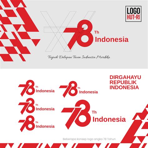 Makna Logo Hut Ke 78 Ri Dan Panduan Penggunaan 45 Off