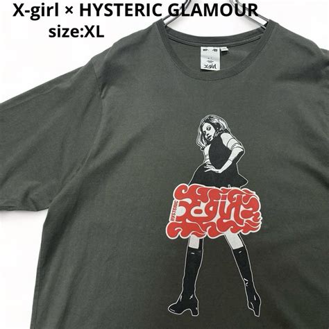 極美品 X Girl × Hysteric Glamour コラボtシャツ Xl By メルカリ