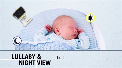 MoonyBaby Split Screen, Wide View, Video Baby Monitor - YouTube