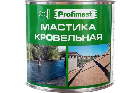 Кровельная мастика Profimast 2 л / 1,8 кг 4607952900592 - выгодная цена ...