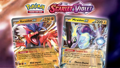 New Pokémon TCG: Scarlet & Violet Brings Back Pokémon ex Mechanic ...