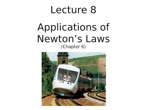 Ppt Lecture 8 Applications Of Newtons Laws Dokumentips