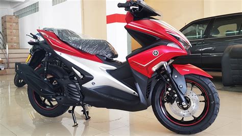 Yamaha Aerox Abs Version Red Youtube