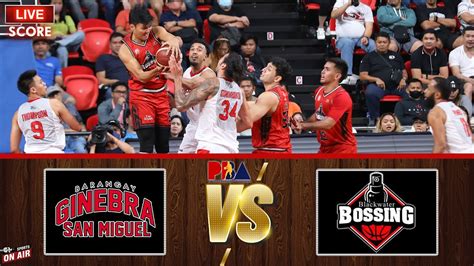 PBA LIVE SCORE GINEBRA VS BLACKWATER FREE ENDING PBA ON TOUR