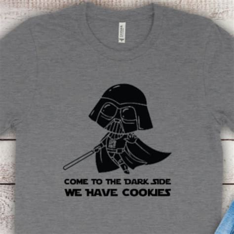 Come To The Dark Side T Shirt Etsy