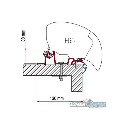 ADAPTADOR FIAMMA KIT CARAVAN STANDARD