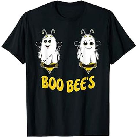 Boo Bees Funny Matching Couples Halloween Costume Boobees T Shirt