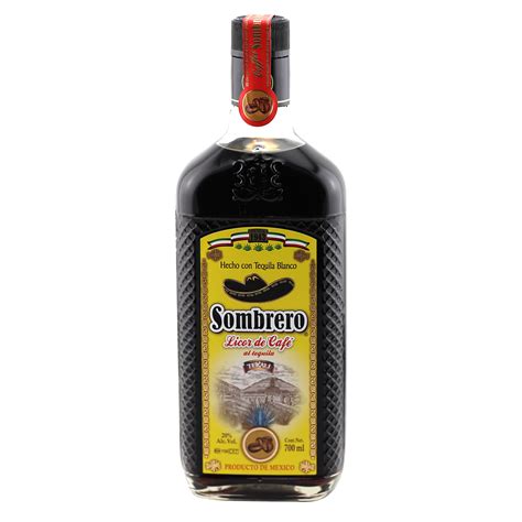 Sombrero Tequila Kaffee Likör 20 Vol 0 7 ltr Licor de Cafe