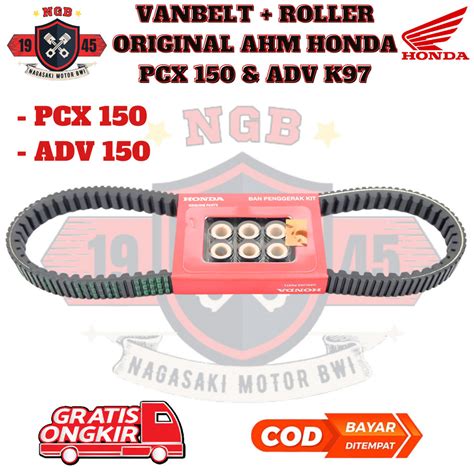 Jual Vanbelt Roller K97 Original AHM Honda PCX 150 ADV 150